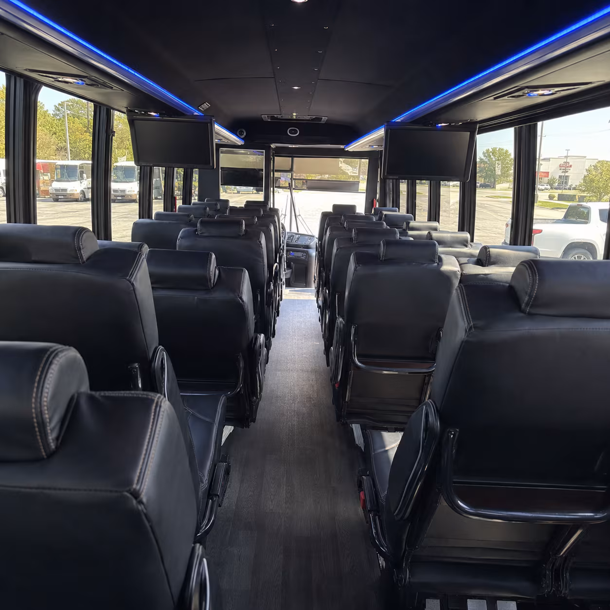 can i book a one way a round trip or a multi day package for a bus rental in syracuse