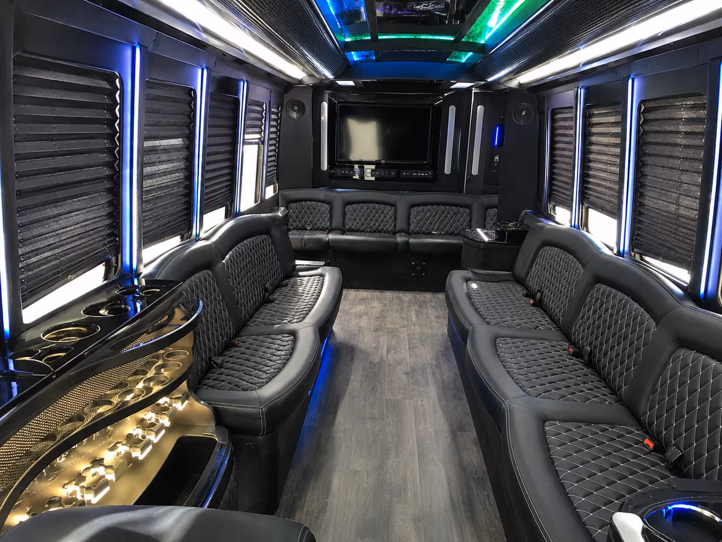 corporate party bus rental