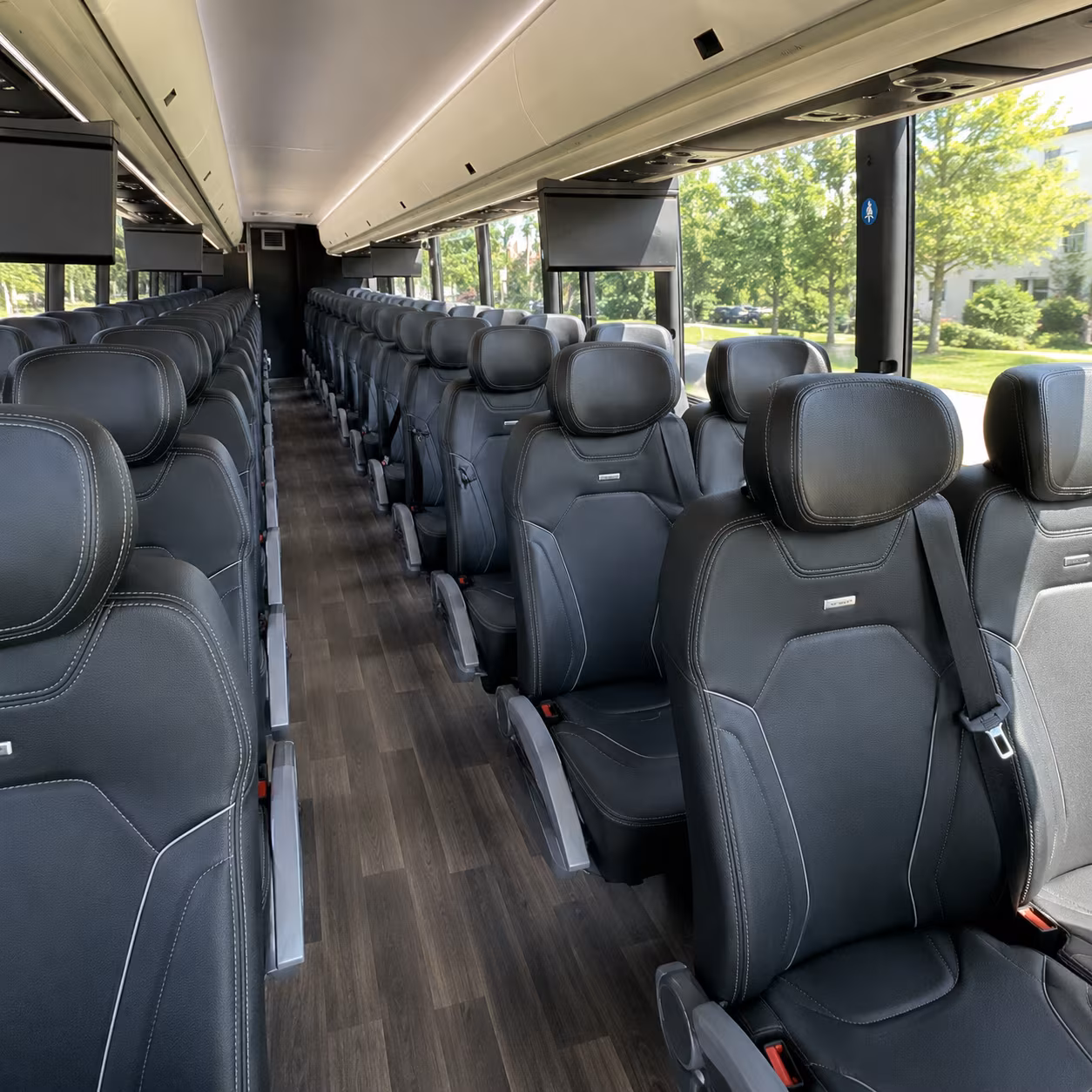 syracuse charter bus inside