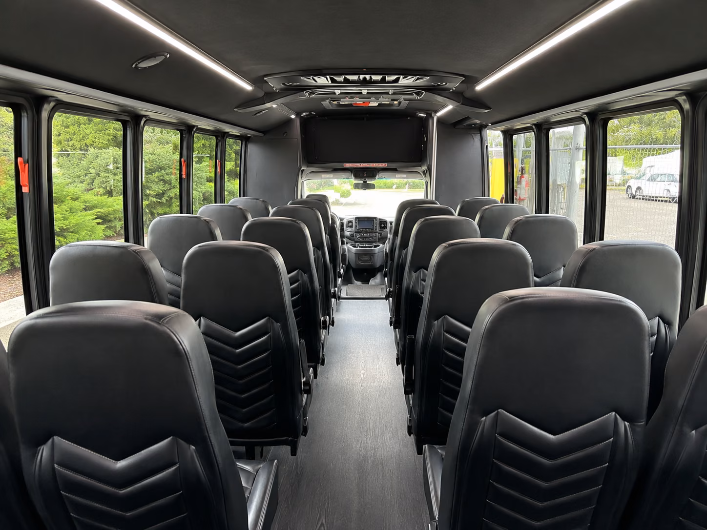 syracuse religious group transportation onboard seating