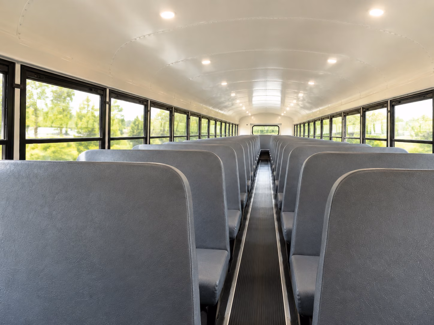 syracuse school bus inside