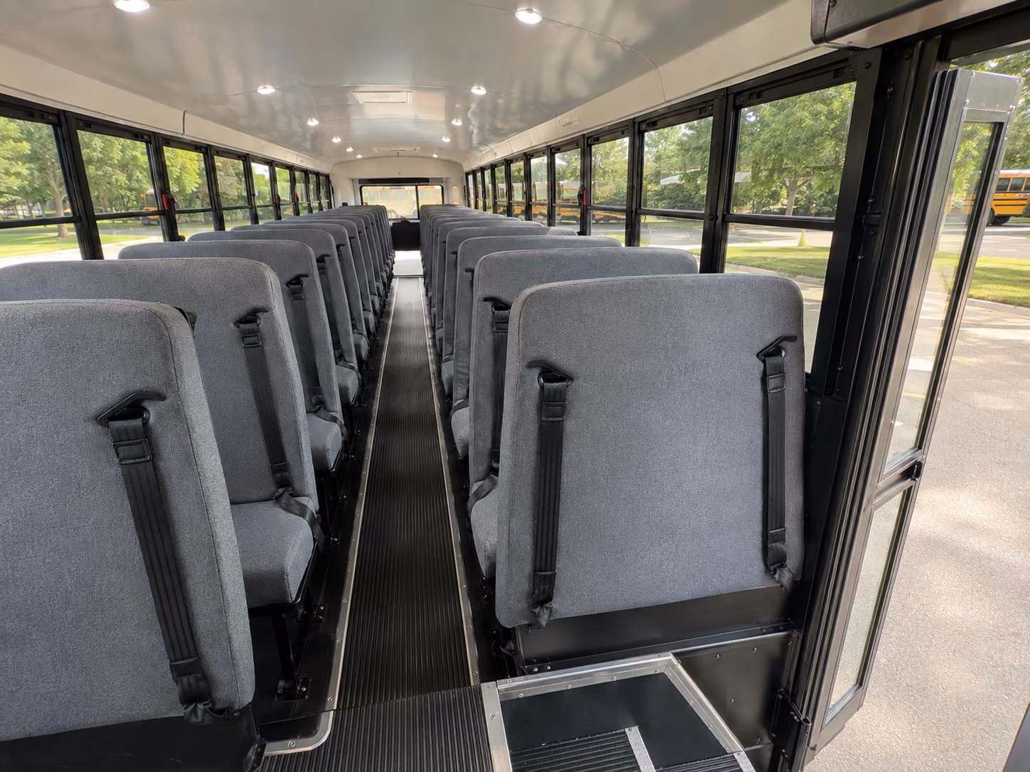 syracuse school bus interior