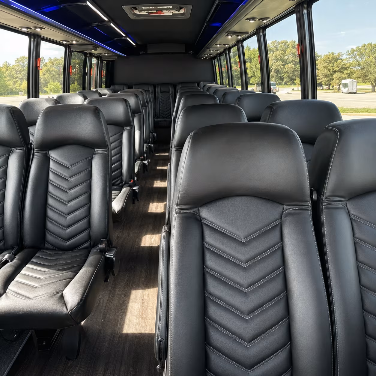 syracuse sporting event transportation onboard seating
