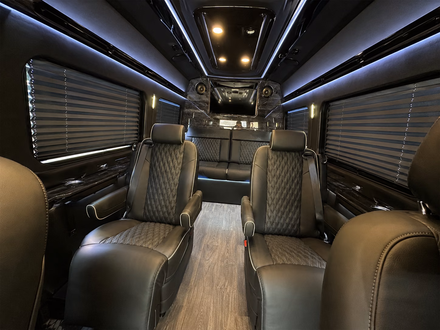 syracuse sprinter van with driver interior