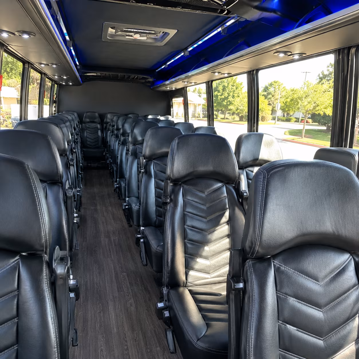 what kind of bus are you looking for and how does that change the price in syracuse